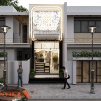 Thiết kế tiệm vàng Kha Thu Tài – Giải pháp tối ưu cho không gian nhỏ 16m²